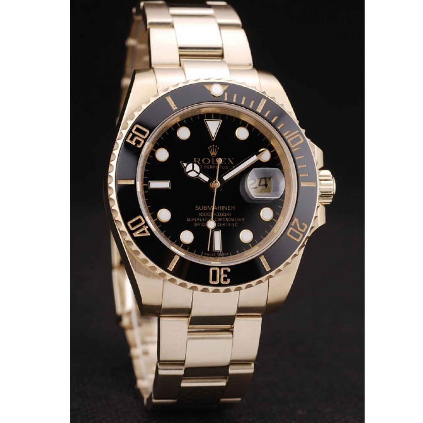 Aaa replica Bezel Black 98231 Rolex Dial Submariner Black Ceramic 0630